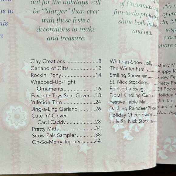 Mary Engelbreit CHRISTMAS IDEAS: MAKE GOOD CHEER hardcover book - Picture 3 of 9